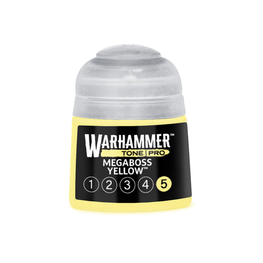 Warhammer Tone Pro: Megaboss Yellow 5 12ml – individual pot