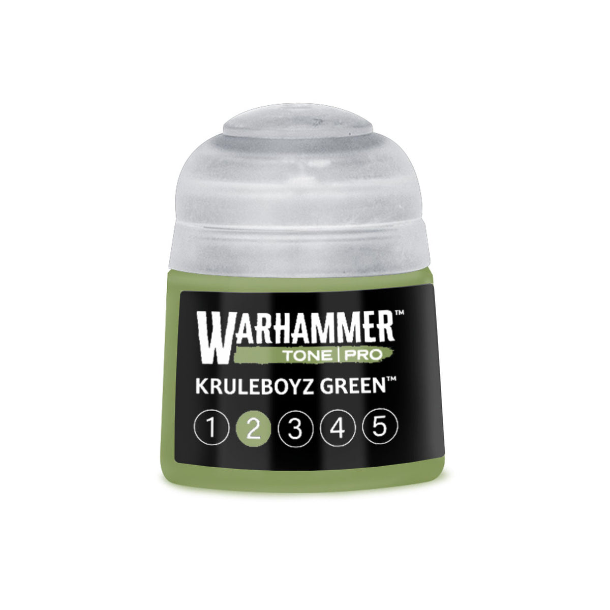 Warhammer Tone Pro: Kruleboyz Green 2 12ml – individual pot