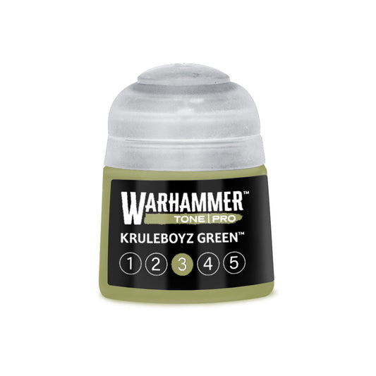 Warhammer Tone Pro: Kruleboyz Green 3 12ml – individual pot