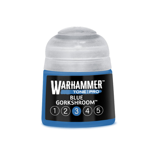 Warhammer Tone Pro: Blue Gorkshroom 3 12ml – individual pot