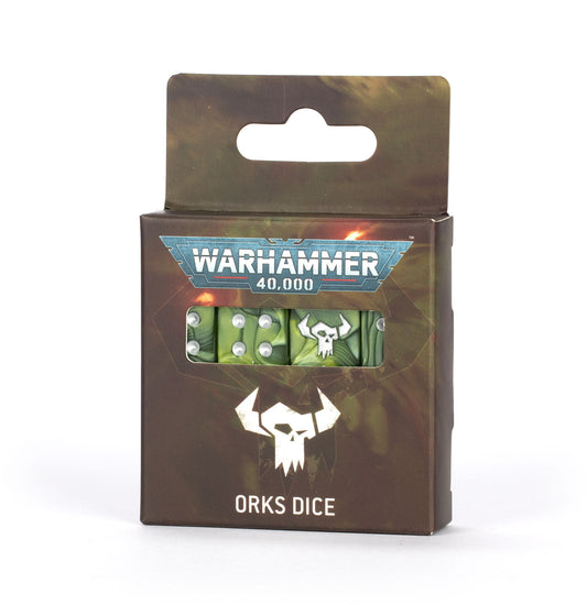 WARHAMMER 40000: ORKS DICE - Mighty Melee Games