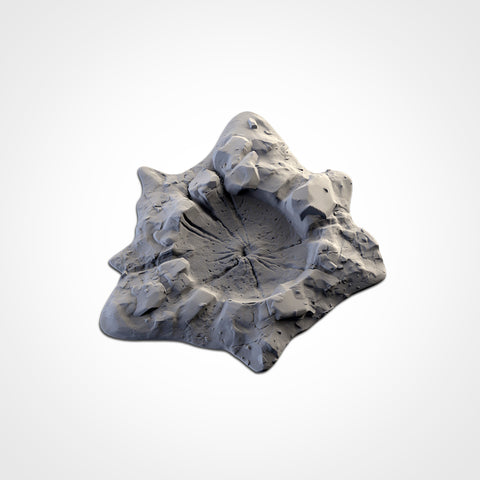 Txarli Craters Terrain Set - FDM 3D Printed