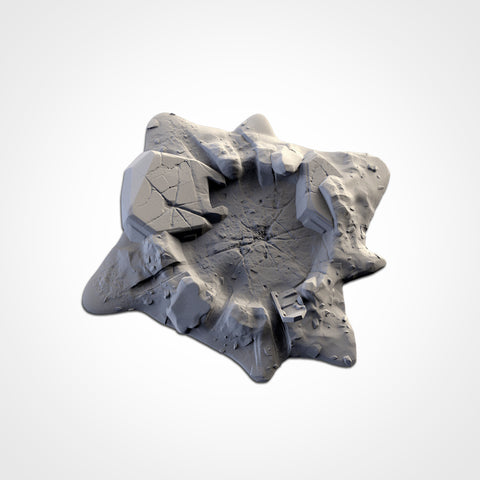 Txarli Craters Terrain Set - FDM 3D Printed