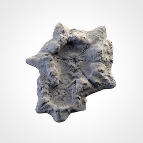 Txarli Craters Terrain Set - FDM 3D Printed
