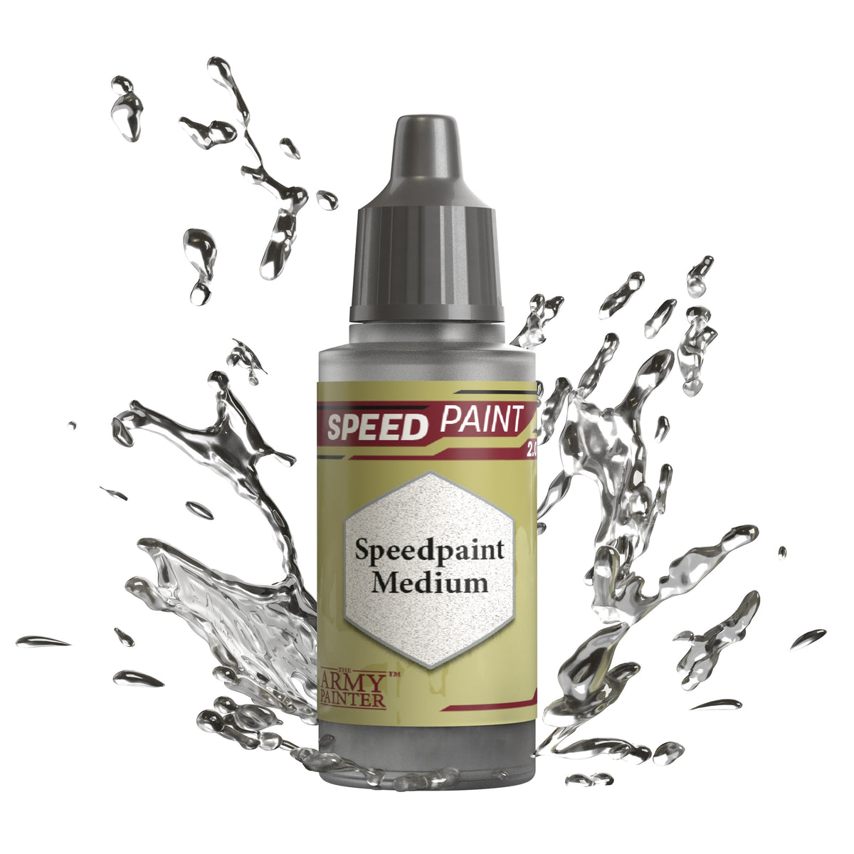 The Army Painter Speedpaint Medium 18ml bottle for model painting and miniature detailing.