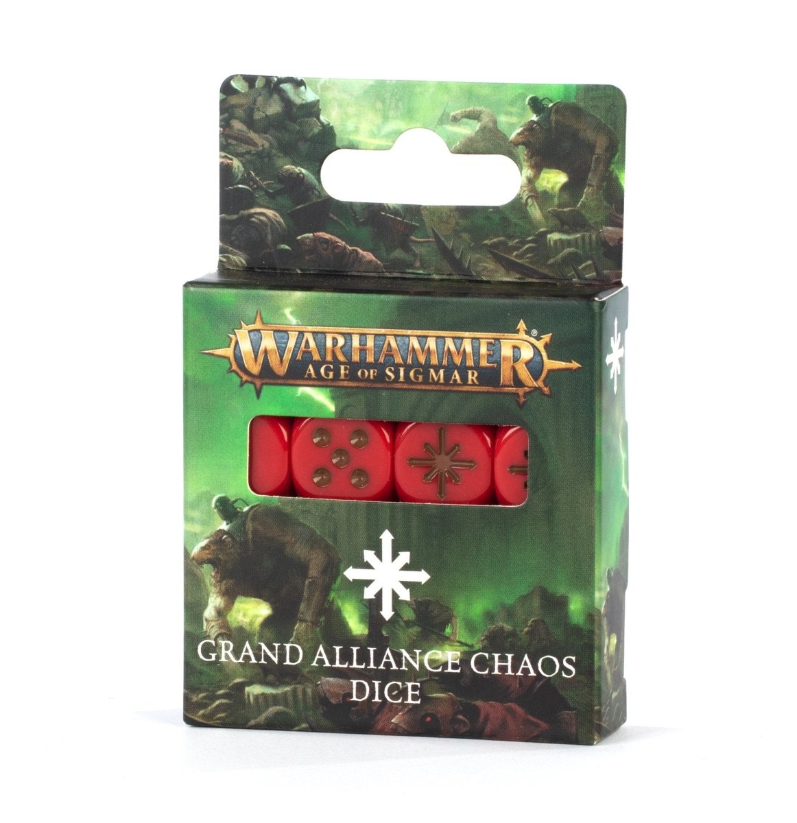 AGE OF SIGMAR: GRAND ALLIANCE CHAOS DICE - Mighty Melee Games