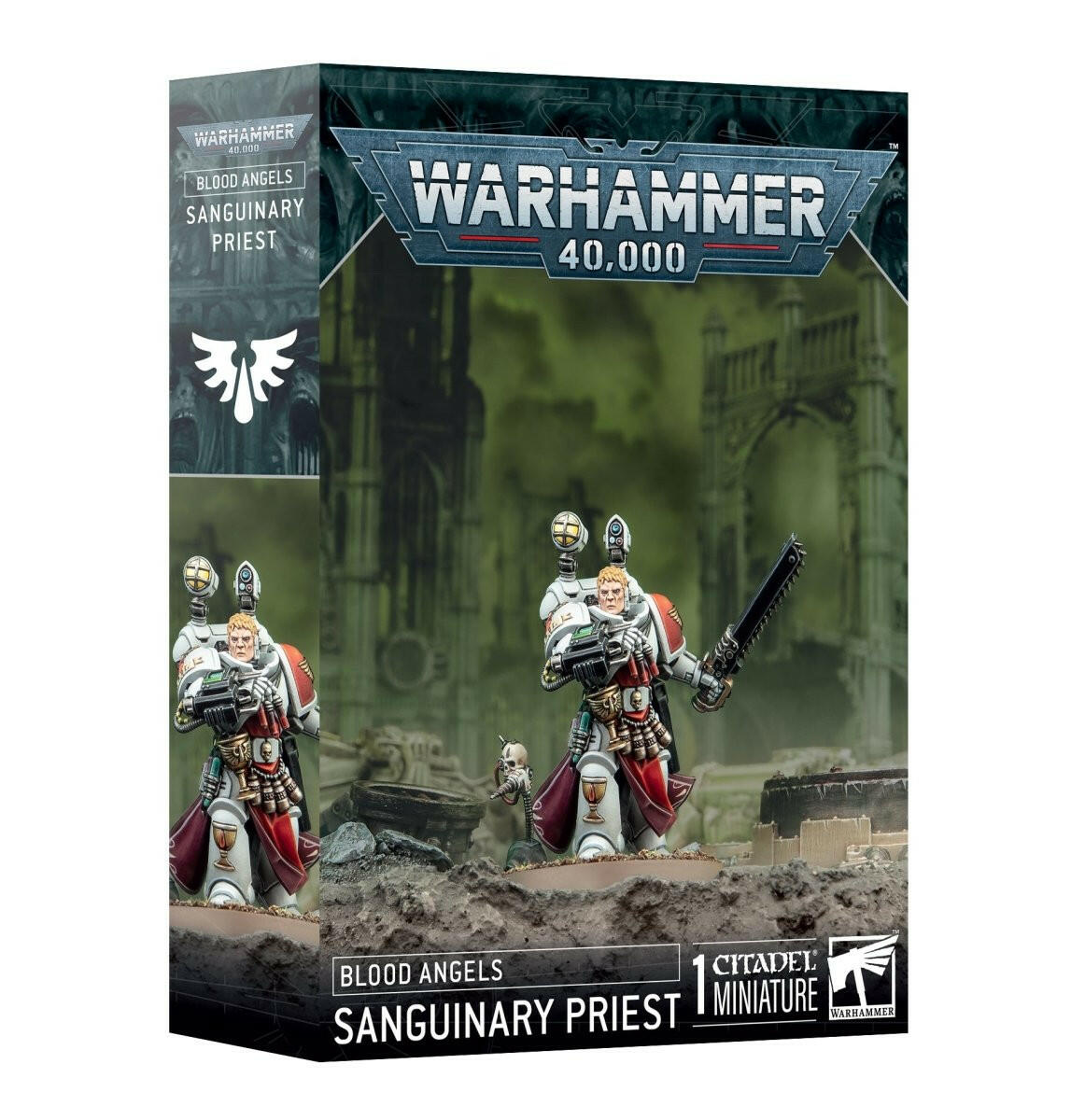 BLOOD ANGELS SANGUINARY PRIEST - Mighty Melee Games