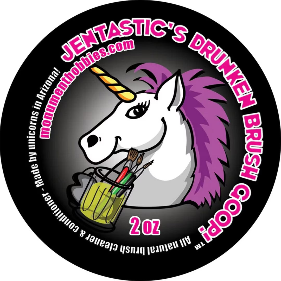 Jentastic's Drunken Brush Goop! 2oz - Mighty Melee Games