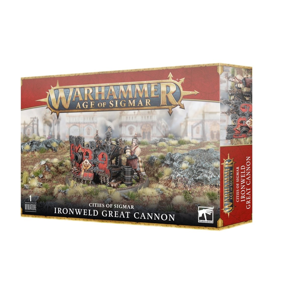 CITIES OF SIGMAR: IRONWELD GREAT CANNON - Mighty Melee Games