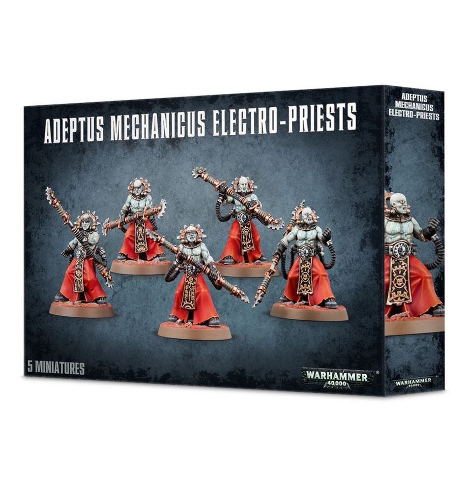 ADEPTUS MECHANICUS: ELECTRO-PRIESTS - Mighty Melee Games