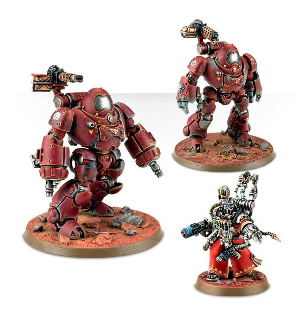 ADEPTUS MECHANICUS: KASTELAN ROBOTS - Mighty Melee Games