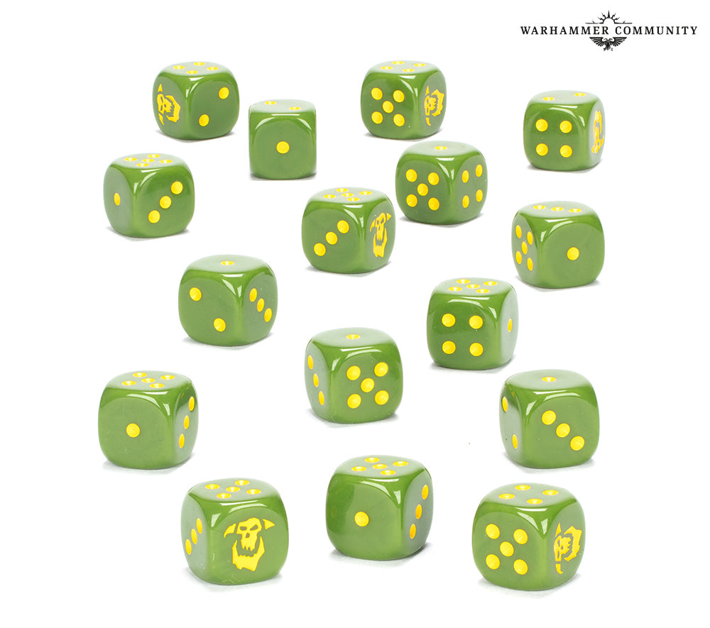 AGE OF SIGMAR: ORRUK WARCLANS DICE - Mighty Melee Games