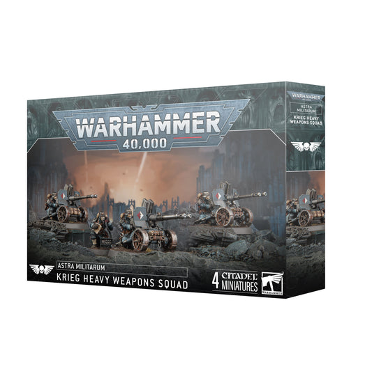 ASTRA MILITARUM: KRIEG HEAVY WEAPONS SQUAD - Mighty Melee Games