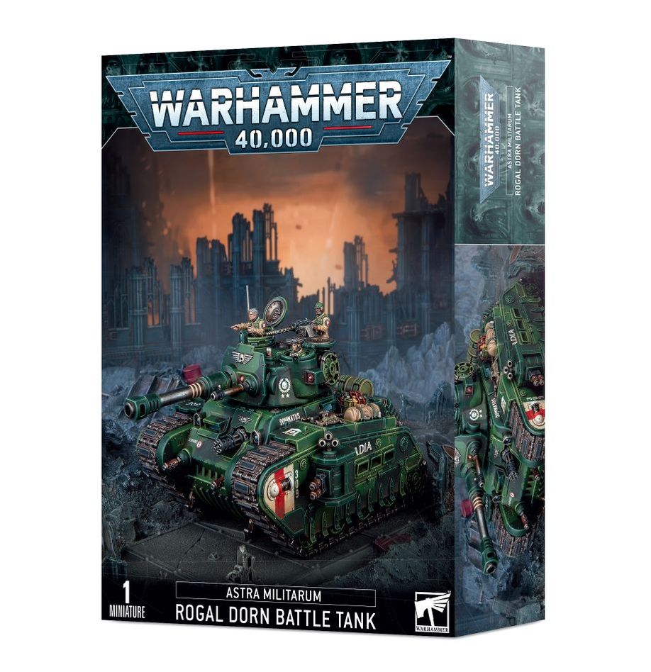 ASTRA MILITARUM: ROGAL DORN BATTLE TANK - Mighty Melee Games