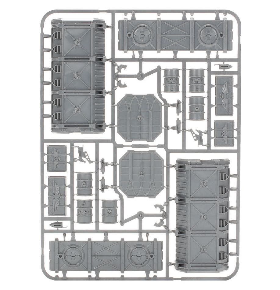 BATTLEZONE MANUFACTORUM: MUNITORUM ARMOURED CONTAINERS - Mighty Melee Games