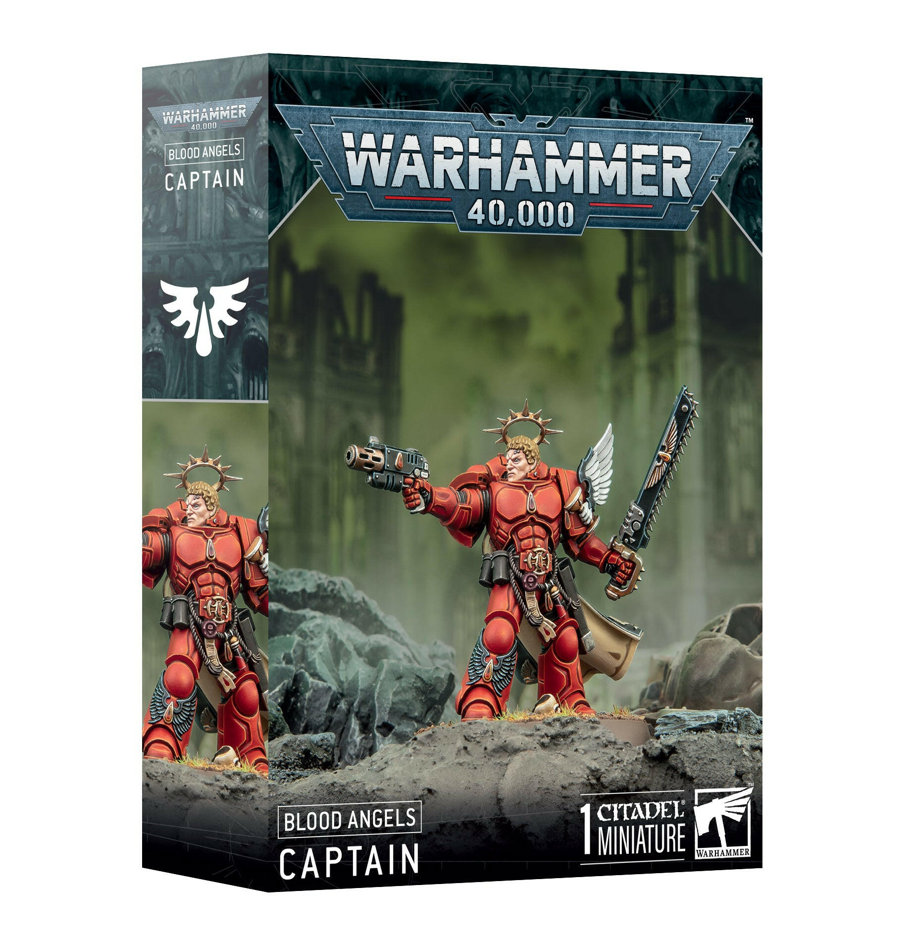 BLOOD ANGELS CAPTAIN - Mighty Melee Games