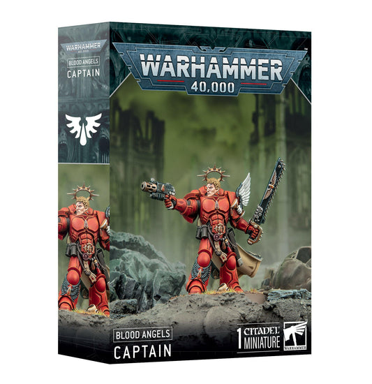 BLOOD ANGELS CAPTAIN - Mighty Melee Games