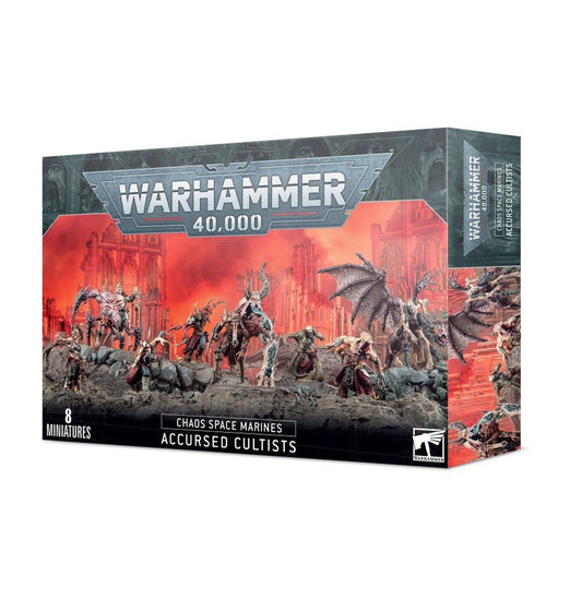 CHAOS SPACE MARINE: ACCURSED CULTISTS - Mighty Melee Games