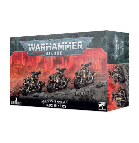 CHAOS SPACE MARINES: CHAOS BIKERS - Mighty Melee Games