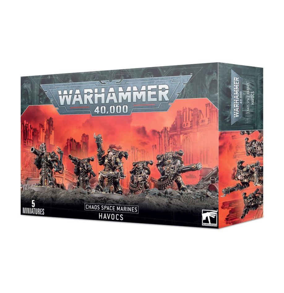 CHAOS SPACE MARINES: HAVOCS - Mighty Melee Games