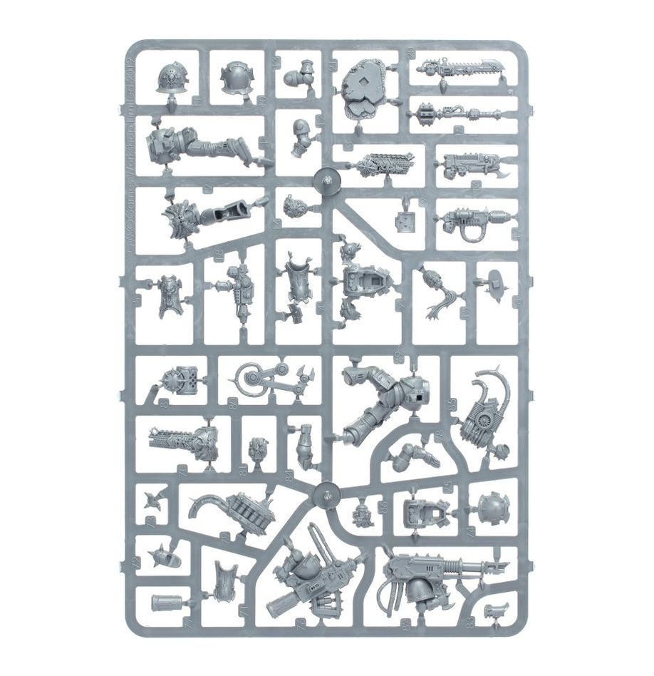 CHAOS SPACE MARINES: HAVOCS - Mighty Melee Games