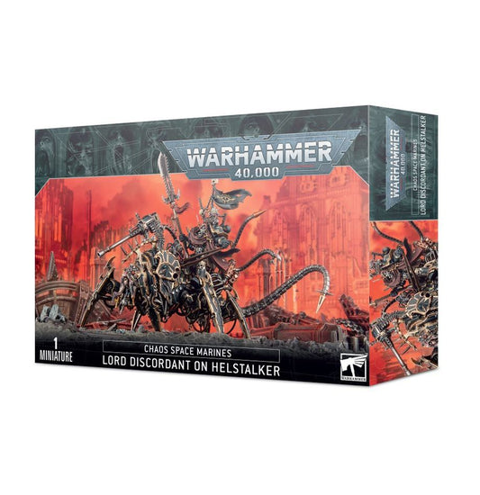CHAOS SPACE MARINES: LORD DISCORDANT ON HELSTALKER - Mighty Melee Games