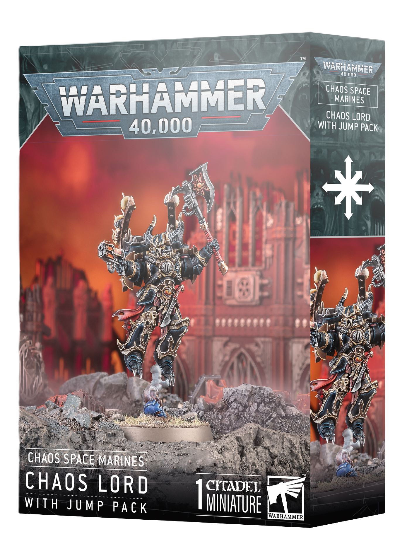 CHAOS SPACE MARINES: LORD WITH JUMP PACK - Mighty Melee Games