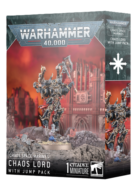 CHAOS SPACE MARINES: LORD WITH JUMP PACK - Mighty Melee Games