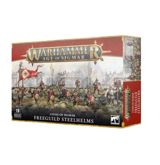 CITIES OF SIGMAR: FREEGUILD STEELHELMS - Mighty Melee Games