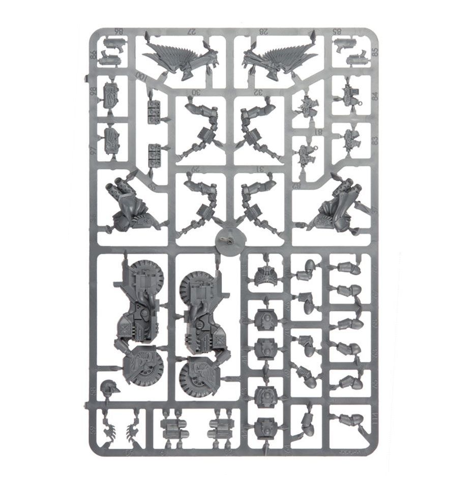 DARK ANGELS: RAVENWING COMMAND SQUAD - Mighty Melee Games