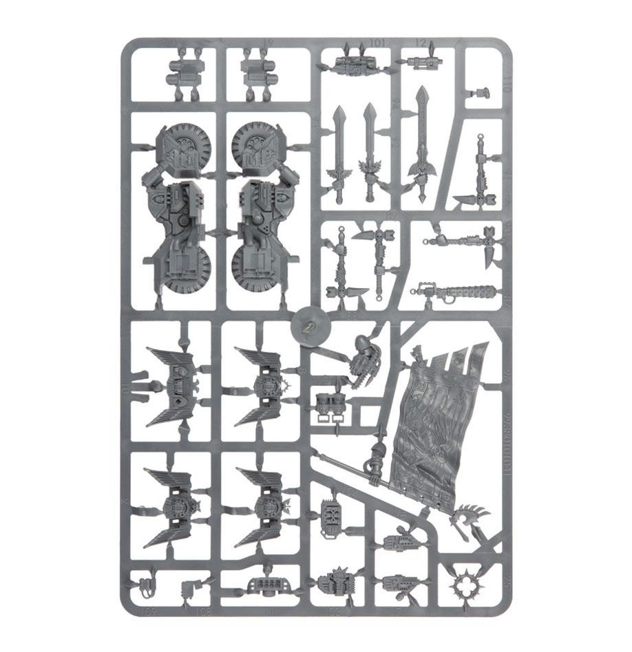 DARK ANGELS: RAVENWING COMMAND SQUAD - Mighty Melee Games
