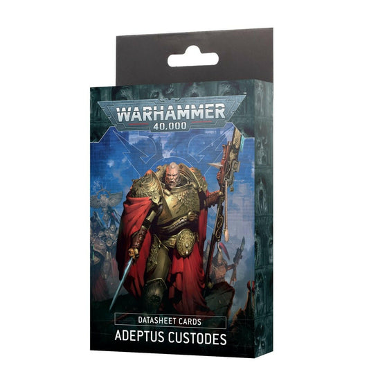 DATASHEET CARDS: ADEPTUS CUSTODES (ENG) - Mighty Melee Games