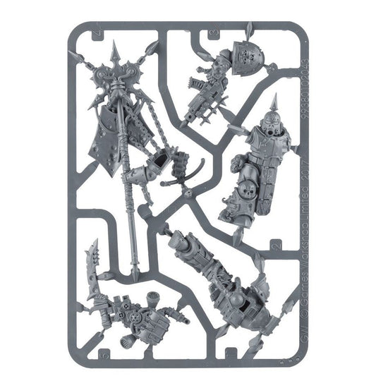 DEATH GUARD: PLAGUE MARINE ICON BEARER - Mighty Melee Games