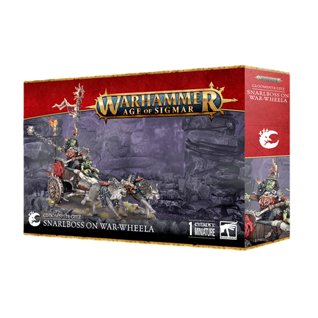 GLOOMSPITE GITZ: SNARLBOSS ON WAR-WHEELA - Mighty Melee Games