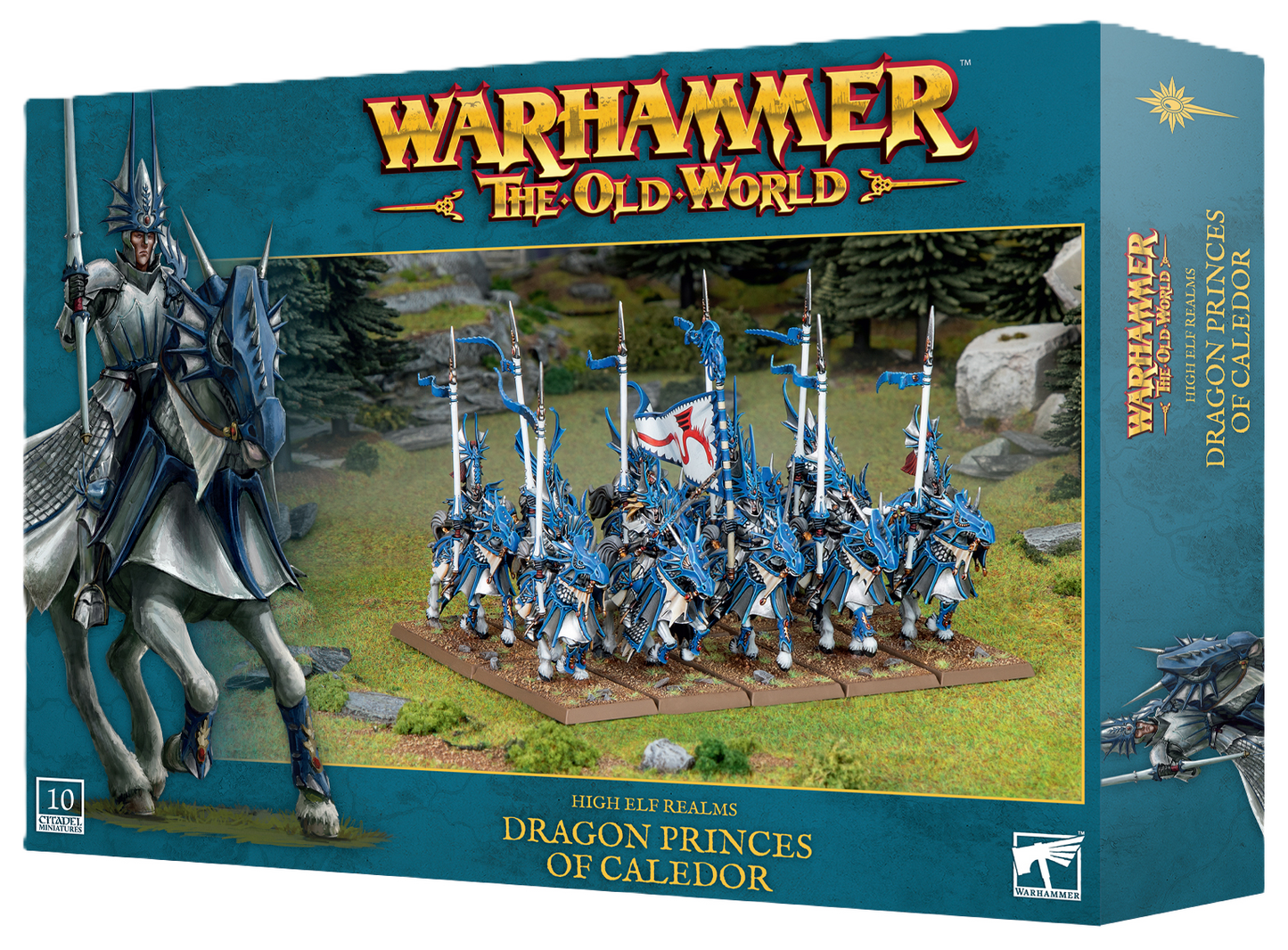 HIGH ELF REALMS:DRAGON PRINCES OF CALEDOR - Mighty Melee Games