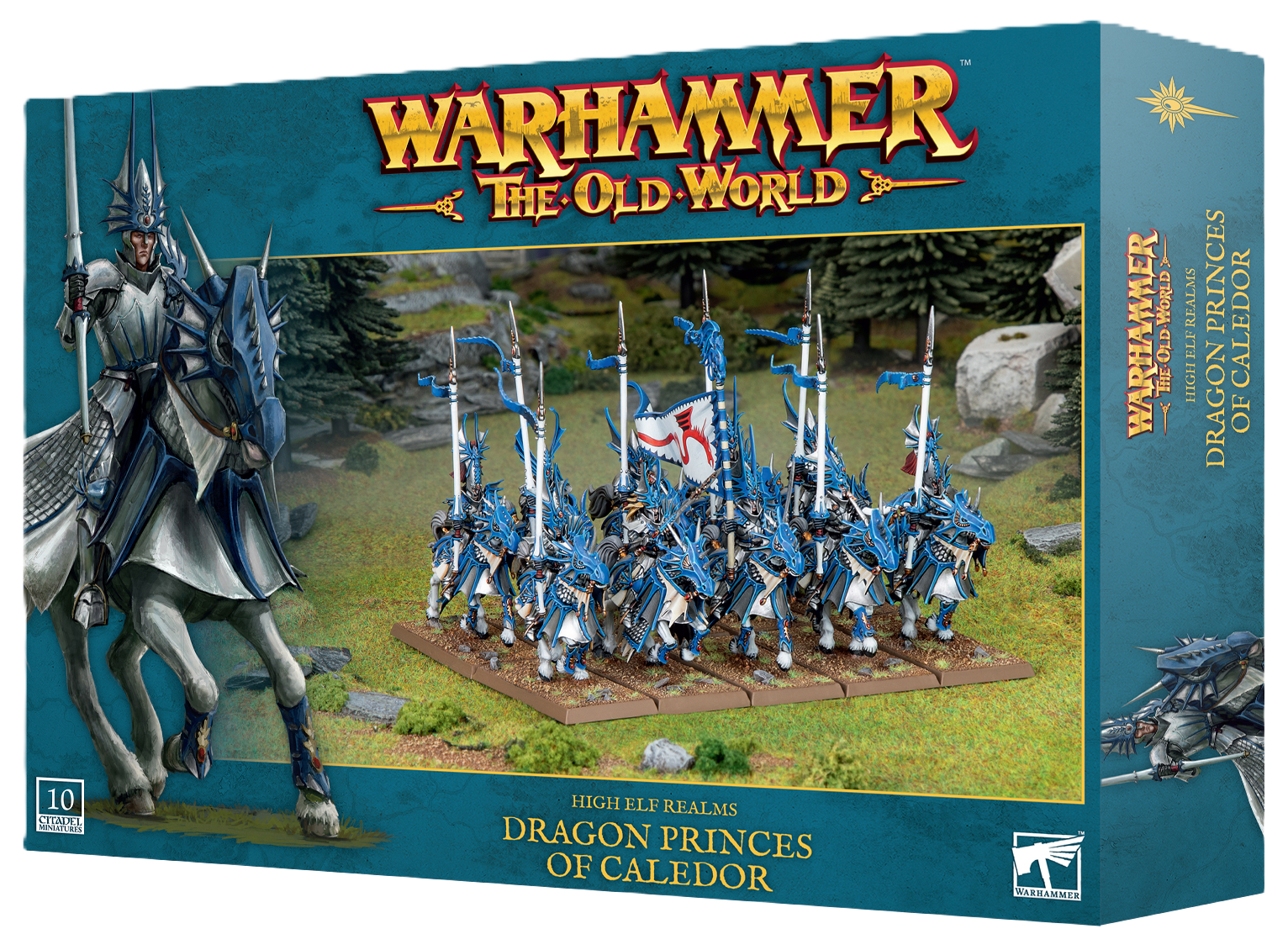 HIGH ELF REALMS:DRAGON PRINCES OF CALEDOR - Mighty Melee Games