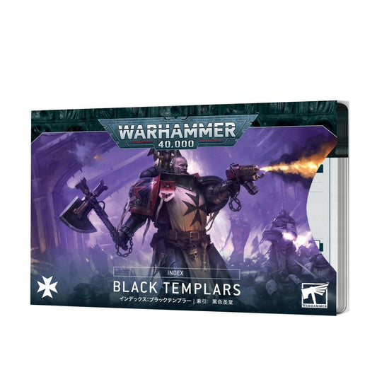 INDEX CARDS: BLACK TEMPLARS (ENG) - Mighty Melee Games