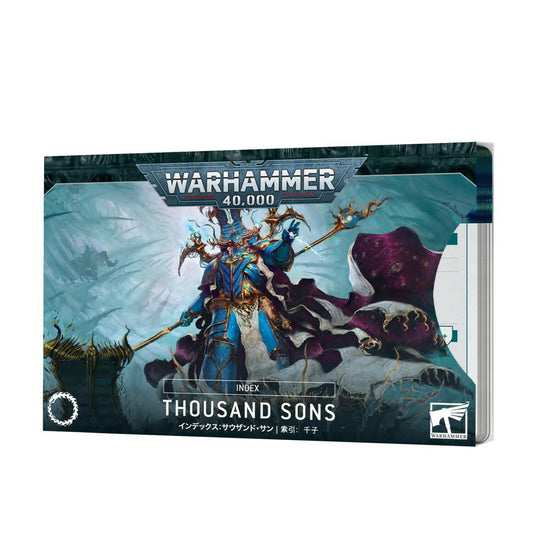 INDEX CARDS: THOUSAND SONS (ENG) - Mighty Melee Games