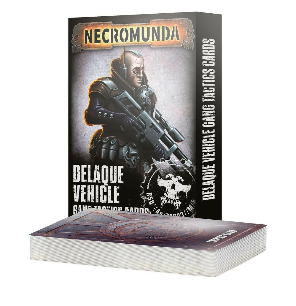 NEC: DELAQUE VEHICLE GANG TACTICS CARDS - Mighty Melee Games