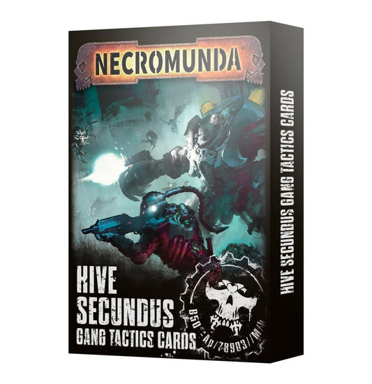 NECROMUNDA: HIVE SECUNDUS TACTICS CARDS - Mighty Melee Games