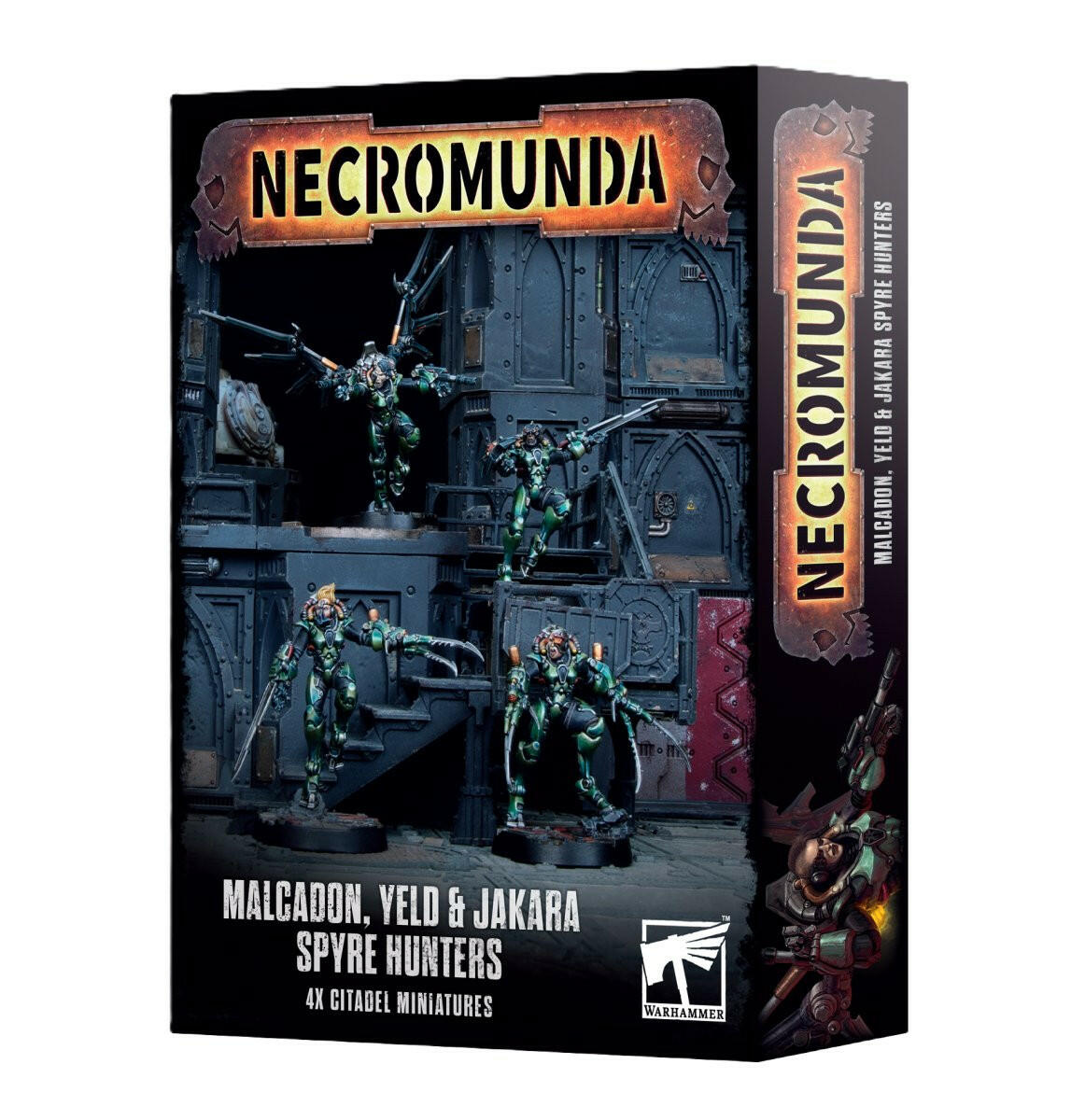NECROMUNDA: MALCADON YELD & JAKARA SPYRE HUNTER - Mighty Melee Games
