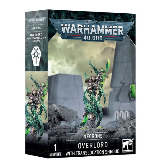 NECRONS: OVERLORD + TRANSLOCATION SHROUD - Mighty Melee Games