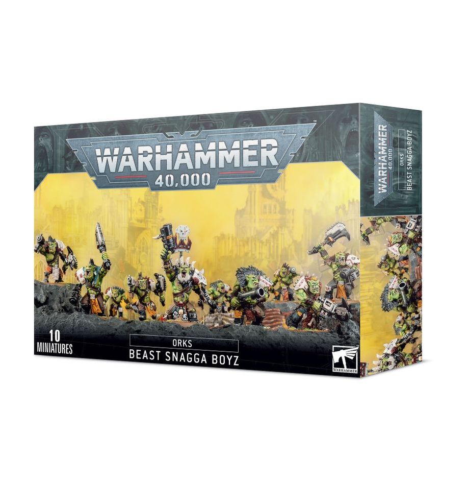 ORKS: BEAST SNAGGA BOYZ - Mighty Melee Games