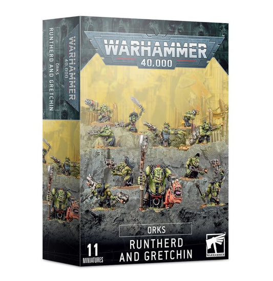 ORKS: RUNTHERD AND GRETCHIN - Mighty Melee Games