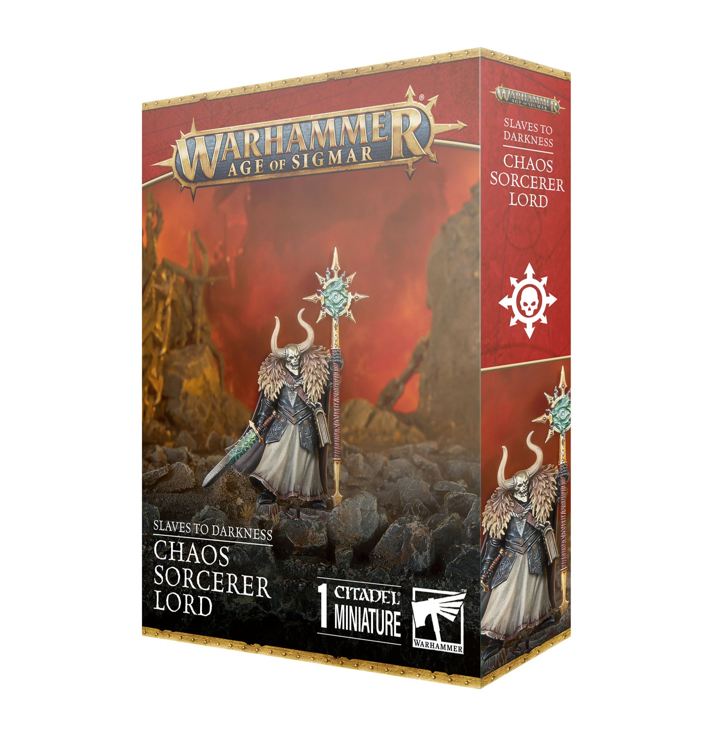 SLAVES TO DARKNESS: CHAOS SORCERER LORD - Mighty Melee Games