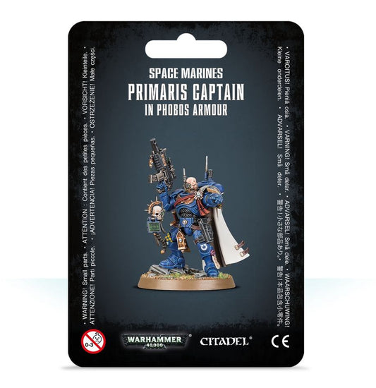 SPACE MARINES: CAPTAIN IN PHOBOS ARMOUR - Mighty Melee Games