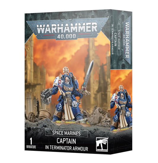 SPACE MARINES: CAPTAIN IN TERMINATOR ARMOUR - Mighty Melee Games