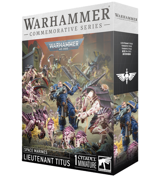 Space Marines - Lieutenant Titus - Mighty Melee Games