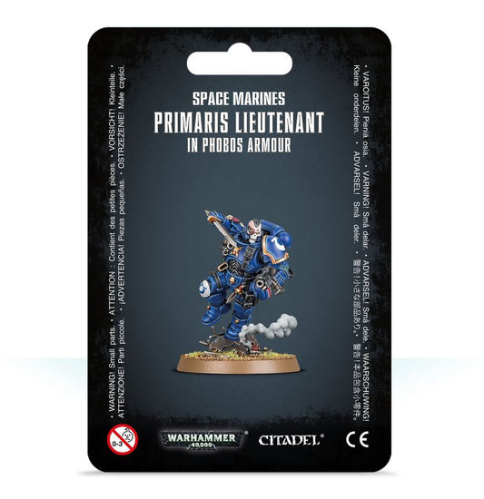 SPACE MARINES: PRIMARIS LIEUTENANT IN REIVER ARMOUR - Mighty Melee Games