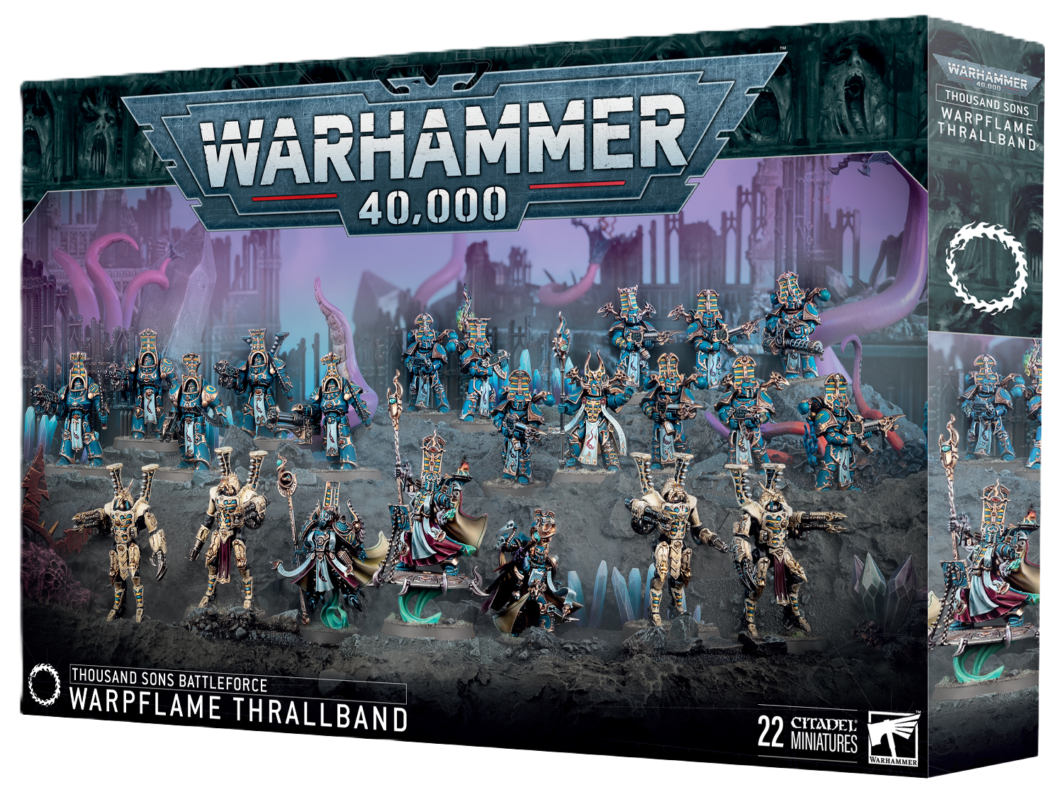 THOUSAND SONS: WARPFLAME THRALLBAND - Mighty Melee Games